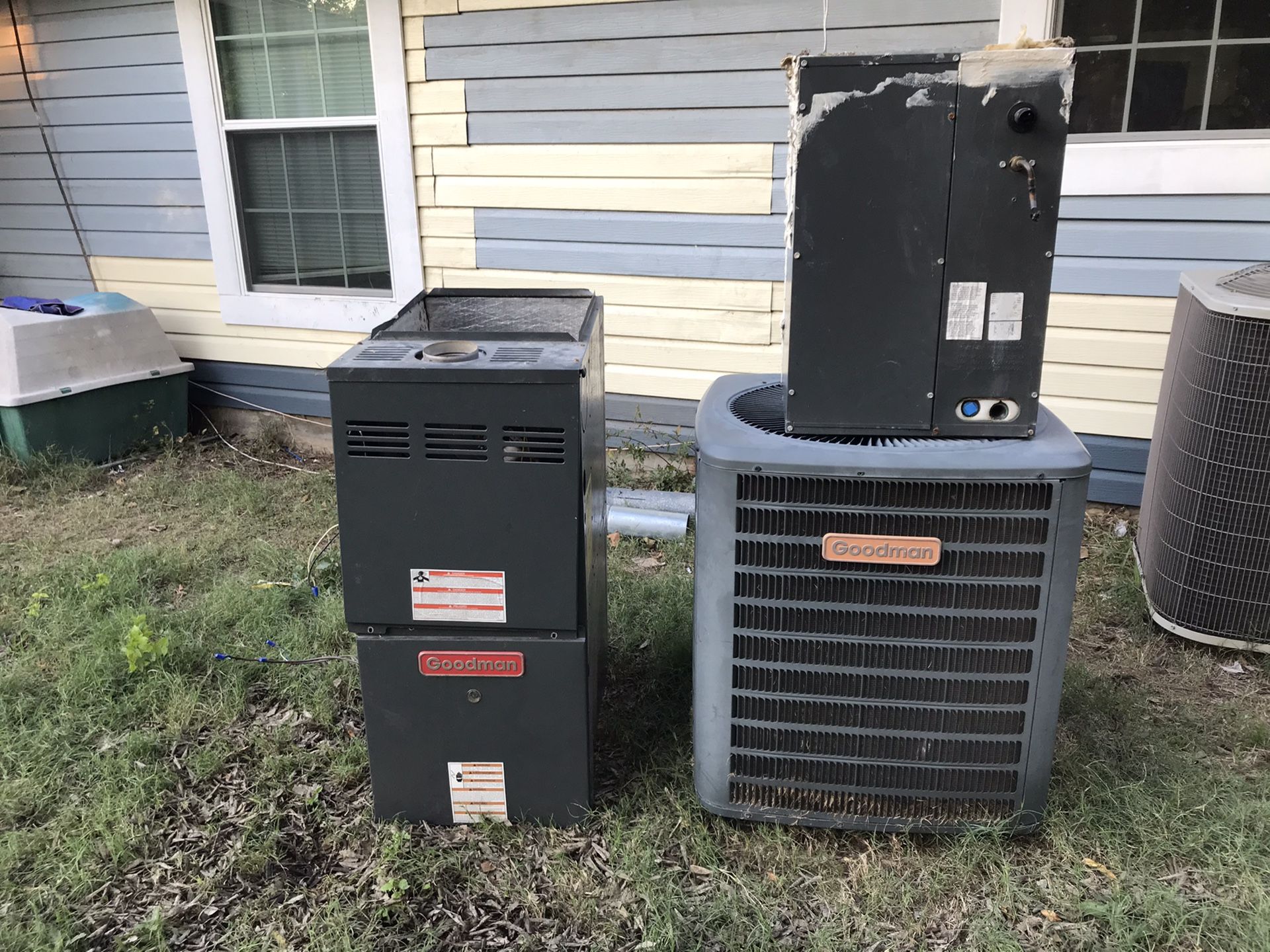 Goodman AC unit 3 ton R 22 for Sale in San Antonio, TX - OfferUp