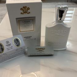 Creed Silver Mountain Water by Creed tester 3.3 oz Perfume Cologne for Men