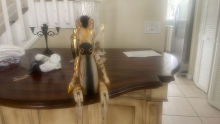 Wood giraffe- Arms & Legs Move