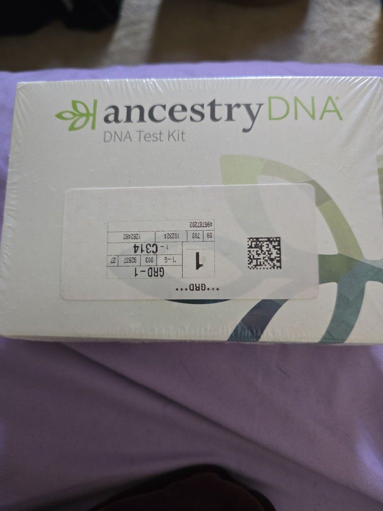 DNA Kit NIB with ANCESTRY