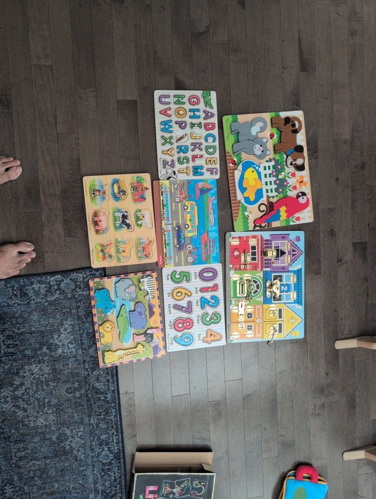 Wooden Puzzles For Toddlers/Baby