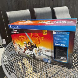 Disney Infinity Star Wars Saga Bundle w/ Boba Fett 3.0 Edition for PS4