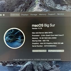 Mac Mini 2011 Best Offer 