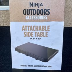 Ninja Outdoors Attachable Side Table