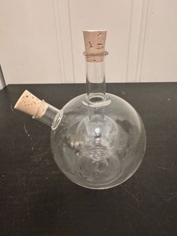 2 in 1 oil and vinegar glass dispenser