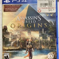 assassins creed origins ps4 (shipping available)