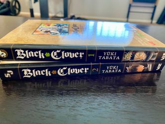 Pair of Black Clover Mangas