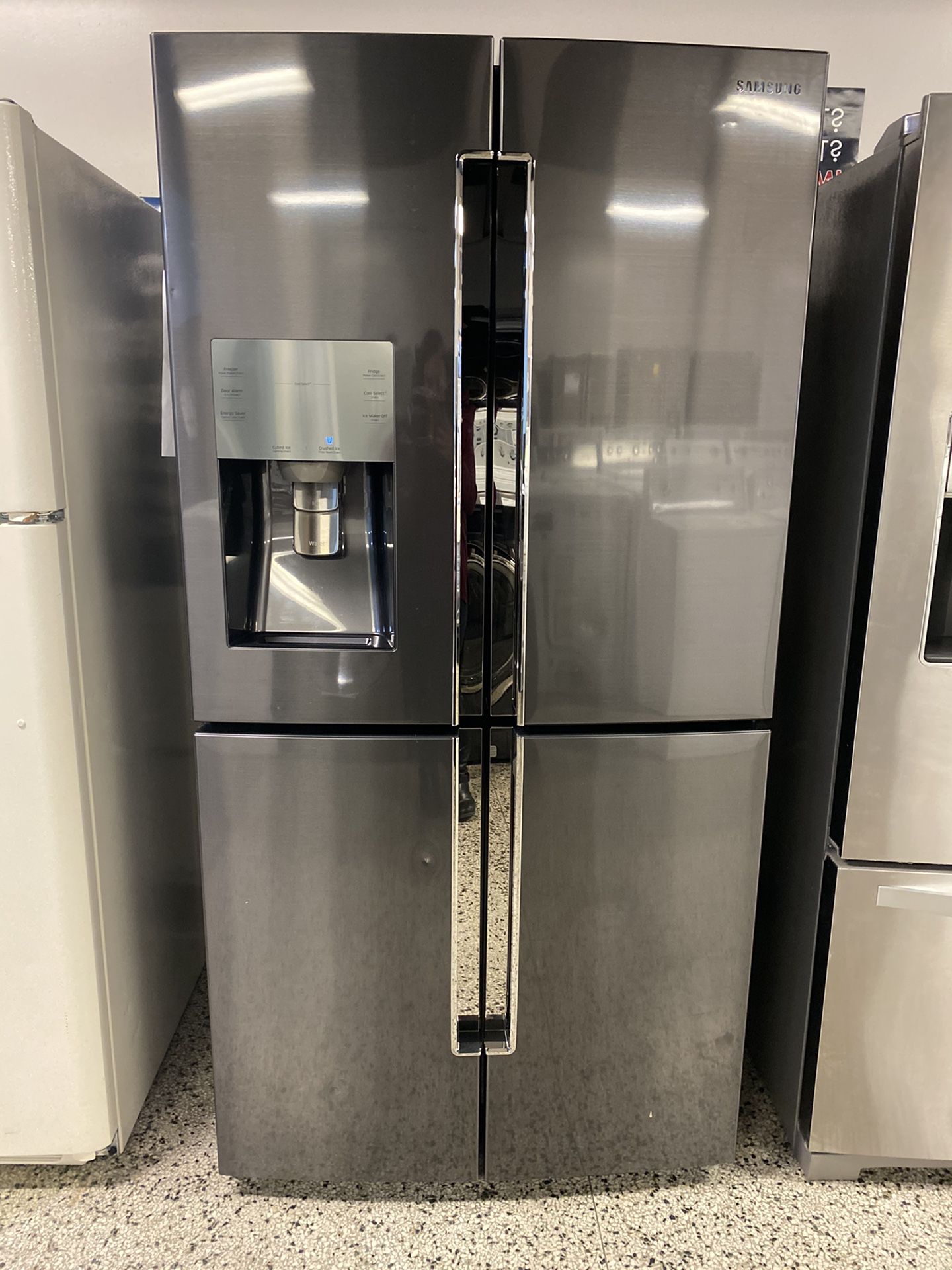 Samsung 4 Door Flex Zone Black Stainless Refrigerator