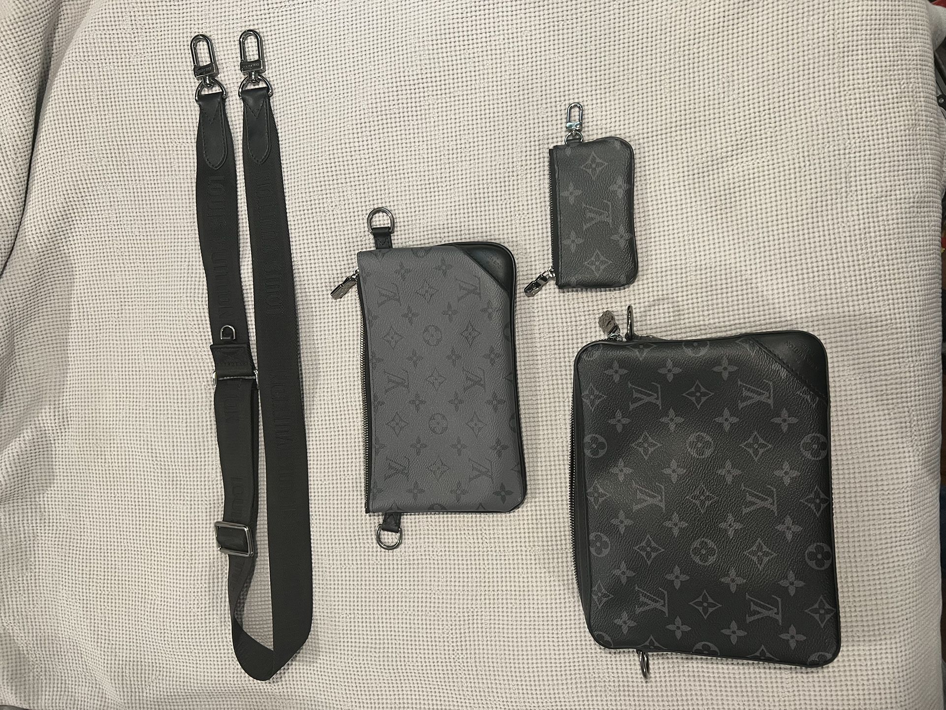 Louis Vuitton Trio Messenger Bag/Black Eclipse/Limited Abailability