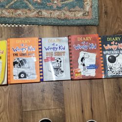 6 Diary Of A Wimpy Kid Books