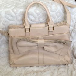 Just Fab Purse With Large Bow