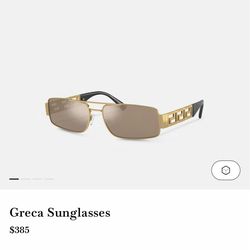 Authentic Versace glasses yellow tint