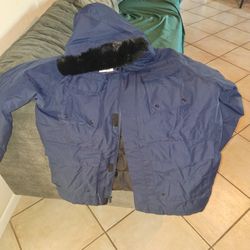 Brand New Winter Coat Blue Super Warm 20 Bucks