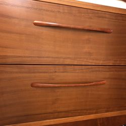 Beautiful Wood File Cabinet - 35.5in Length