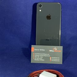 Apple iPhone XR Black 128GB Unlocked  $410