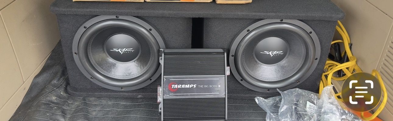 Skar DDX 12s And Taramps Big boss 3k