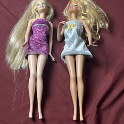 Mattel Barbie doll fashion designer 1998 Lot Of 2 Blonde Hair And Blue Eyes