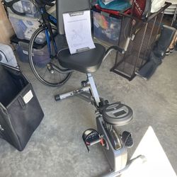 Recumbent Folding Exercise Bike Bicycle Like NEW