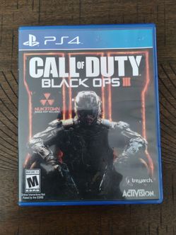 Call Of Duty Black Ops 3 PlayStation 4