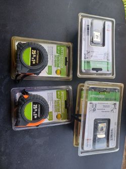 5 brand new PITTSBURGH 25 ft. QuikFind Tape Measures lot3
