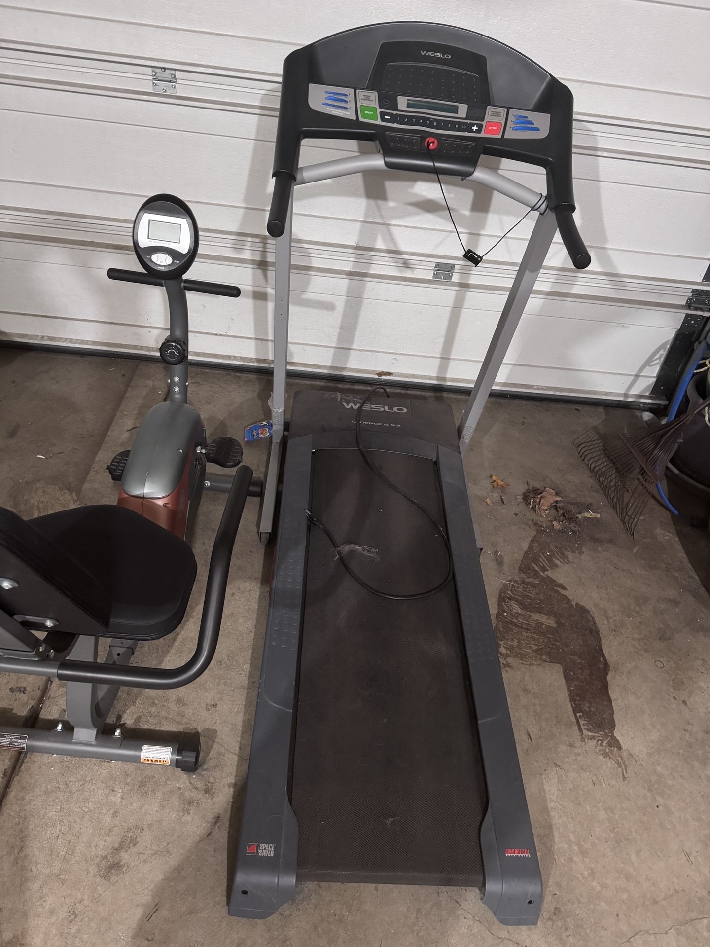 Free Exercise Equipment.  