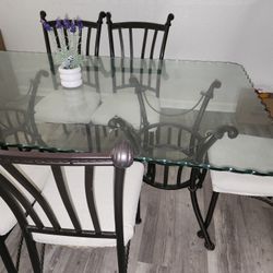 6 Chair With Dinning Table 