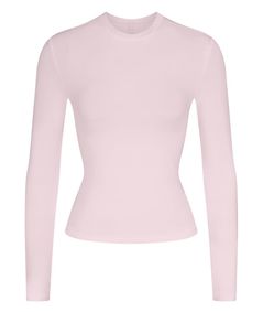 SKIMS-INSPIRED Fitted Long-Sleeve Tops — Multiple Colors — $30 Each