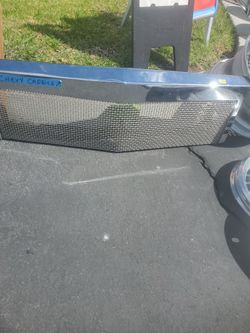 Custom Chevy caprice box 84-90 chrome mesh style grill