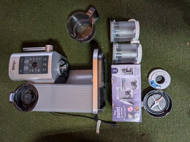 Ninja® CREAMi® Scoop & Swirl 13-in-1 Ice Cream and Soft Serve Maker