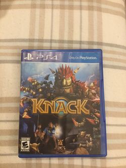 PS4 Knack