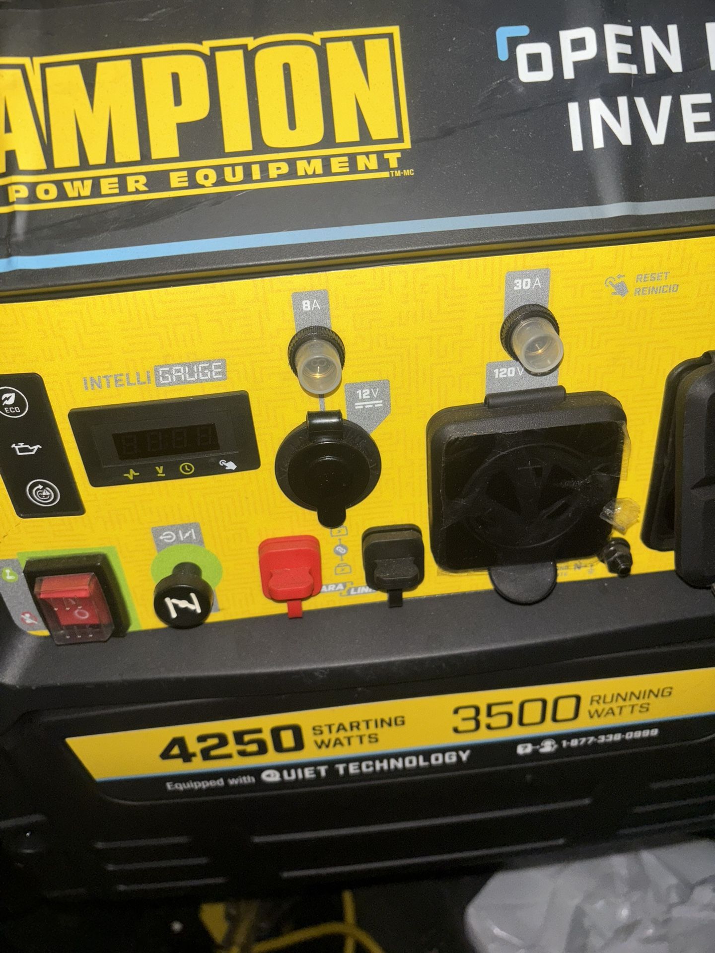 LIKE NEW 4250 Watt Champion Generator