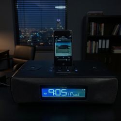 iHome Dual Clock Radio For iPod 