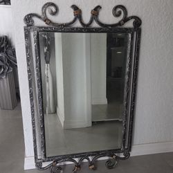 New Wall Mirror Wrought Iron