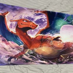 Charizard desk mat