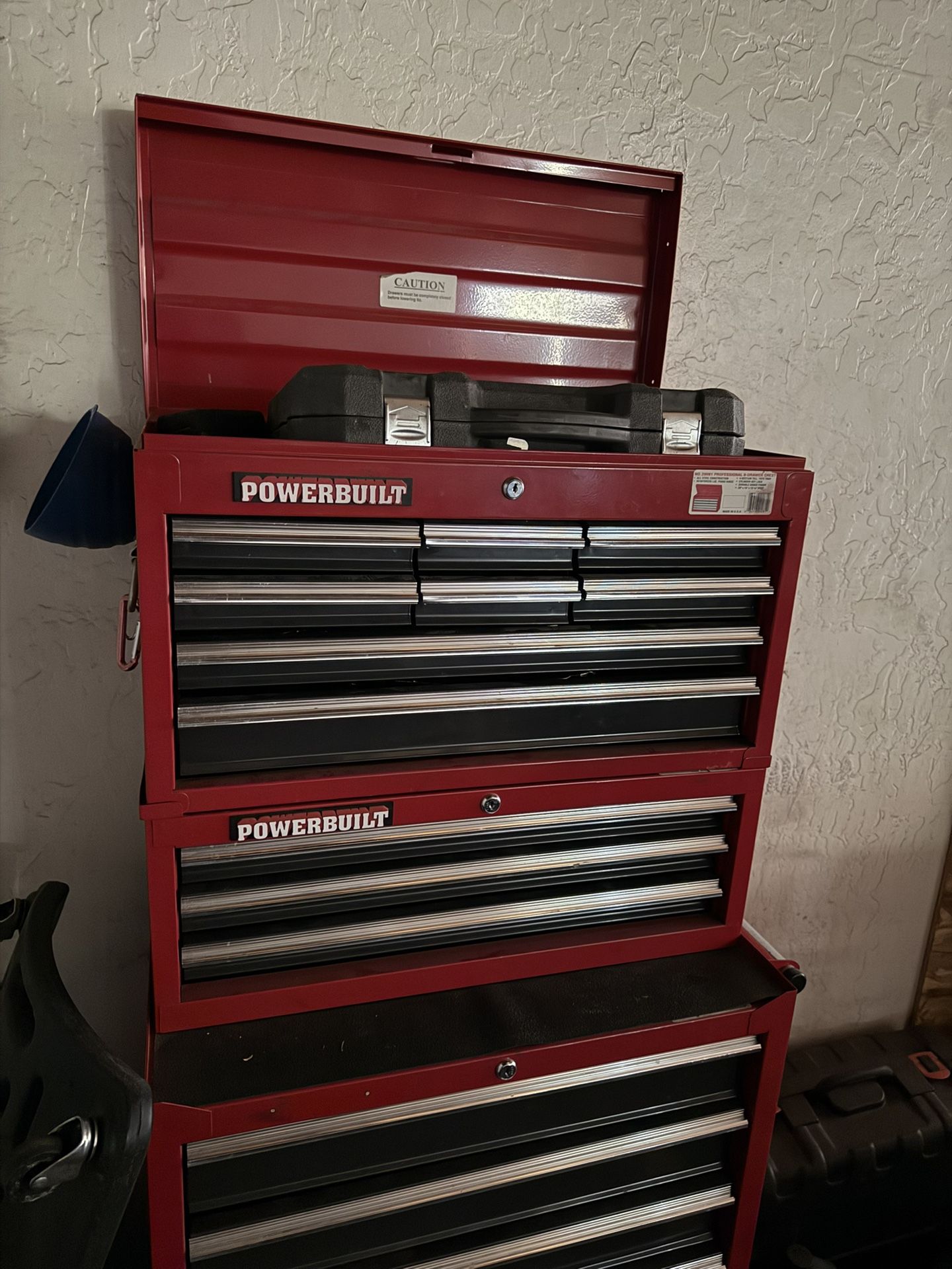 Powerbuilt 3 Tier Tool Box