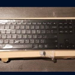 Arteck 2.4G Stainless Steel Ultra Slim Full Size Wireless Keyboard