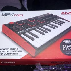 MPK Mini AKAI Profesional MIDI Controller 