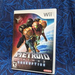 Metroid Prime 3 Corruption Cib Nintendo Wii