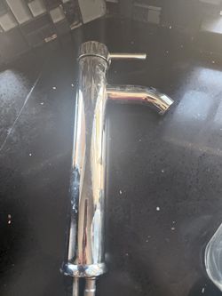 chrome faucet