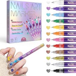 12 Color Nail Art Pens(brand new)