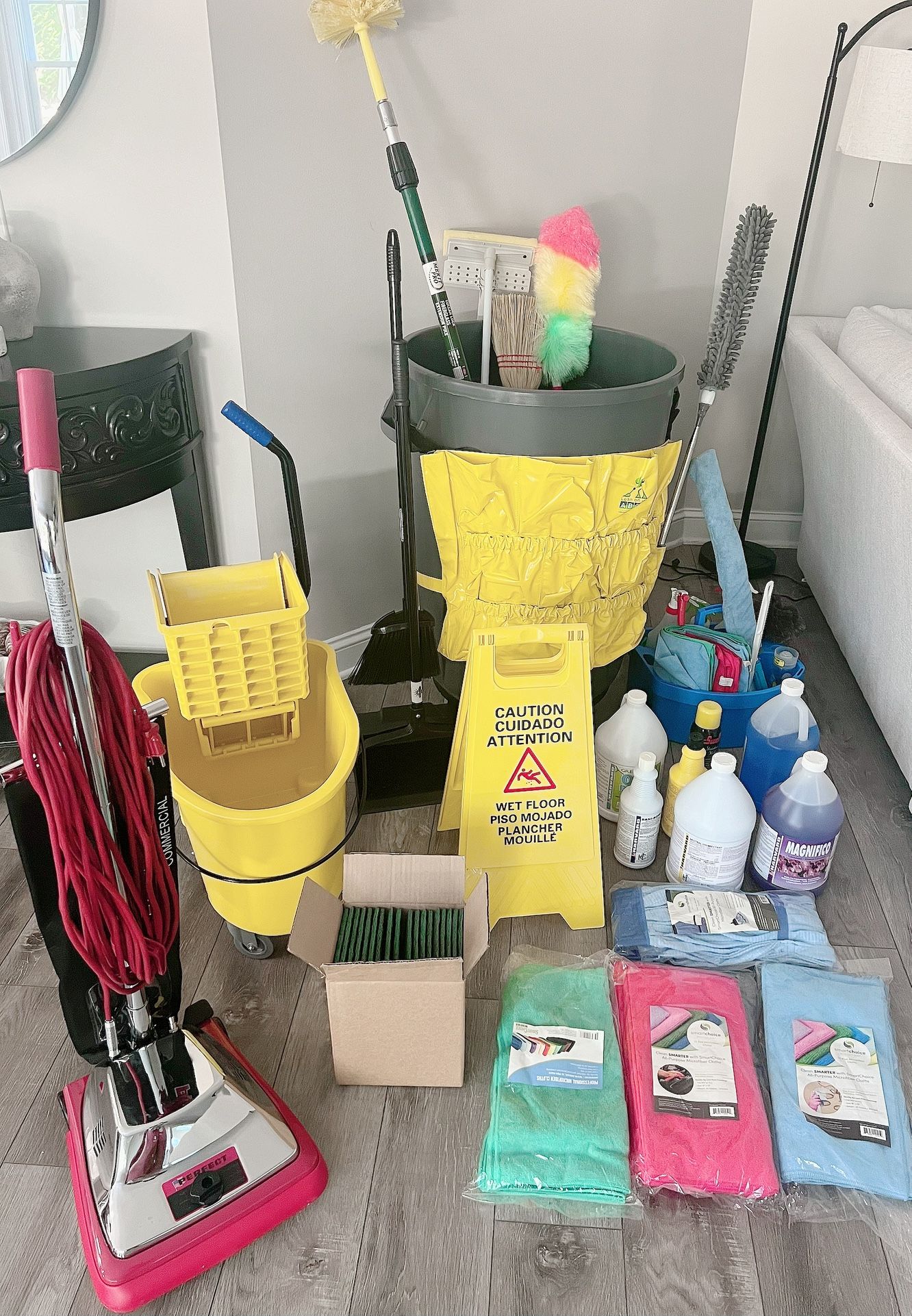 Professional Cleaning Supplies (New)