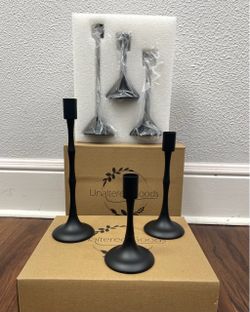 $68 Value 6pc Candle Stick Taper Holder New