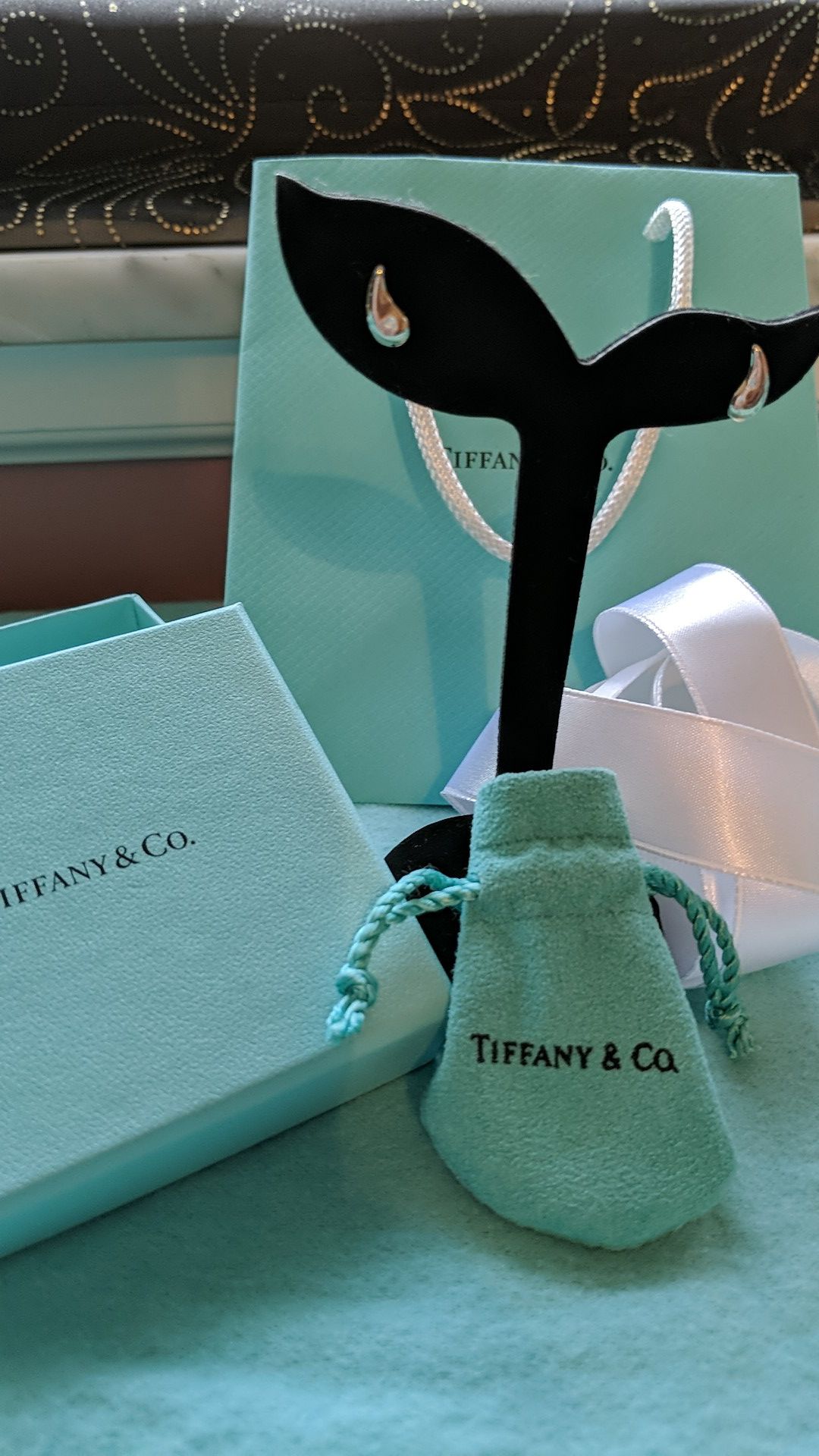 Tiffany & Co Elsa Peretti 925 Earings