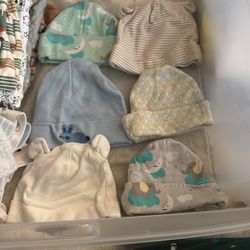 Baby Hats And Mittins
