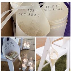 (NEW) X30 Wedding Petals cones