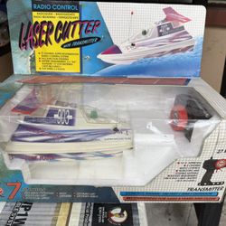 Vintage Remote Control Boat