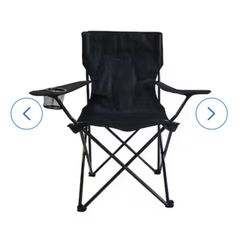 Vendo 2 Sillas de Camping COLOR: NEGRO Y AZUL