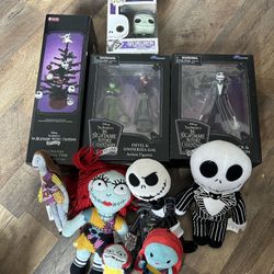 Disney Nightmare Before Christmas Collectibles Lot 