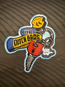Dutch Bros sticker