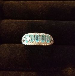 Blue Topaz ring